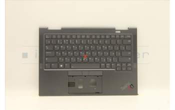 Lenovo 5M11C40971 C-Cover with keyboard, Russian, Grey, WLAN, US