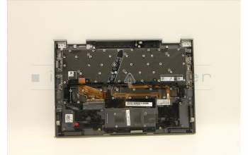 Lenovo 5M11C40971 C-Cover with keyboard, Russian, Grey, WLAN, US