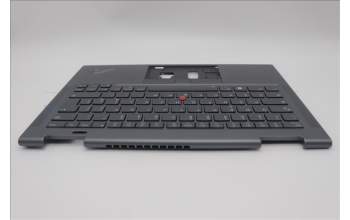 Lenovo 5M11C41004 C-Cover with keyboard, Italian, Storm Grey, WWAN, UK