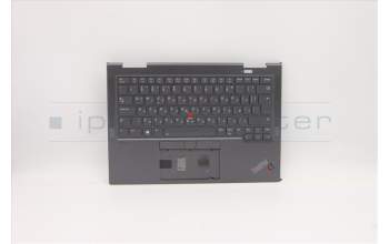 Lenovo 5M11C41031 C-Cover with keyboard, Bulgarian, Storm Grey, WLAN, UK