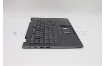 Lenovo 5M11C41049 MECH_ASM KBD BZL,WL,GY,SRX,EURO ENG