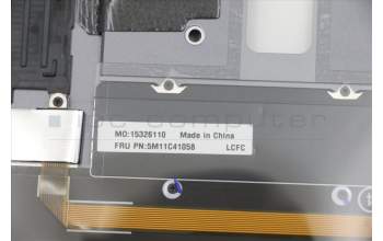 Lenovo 5M11C41058 MECH_ASM KBD BZL,WL,GY,SRX,NORDIC