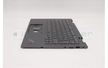 Lenovo 5M11C41068 MECH_ASM KBD BZL,WW,GY,SRX,DEN