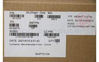 Lenovo 5M11C41070 MECH_ASM KBD BZL,WW,GY,SRX,FRA