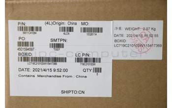 Lenovo 5M11C41084 MECH_ASM KBD BZL,WW,GY,SRX,UKE