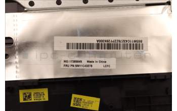 Lenovo 5M11C43278 MECH_ASM KB C JPN(TSG)PT FP JP BK