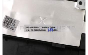 Lenovo 5M11C43563 MECH_ASM KB C GER BKLT(PMX)PT UK BK