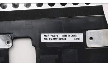 Lenovo 5M11C43569 MECH_ASM KB C HUN BKLT(PMX)PT UK BK