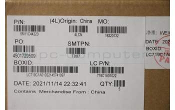 Lenovo 5M11C44220 MECH_ASM KB C BEL(PMX)PT UKBK