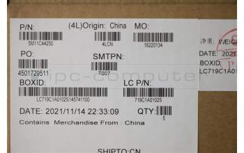 Lenovo 5M11C44250 MECH_ASM KB C POR(PMX)PT UKBK