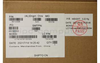 Lenovo 5M11C44286 MECH_ASM KB C JPN(PMX)PT JPBK