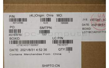 Lenovo 5M11C47480 MECH_ASM KB C IND ENG BKLT(PMX)PT USBK