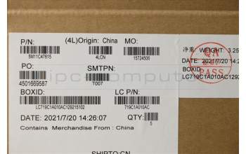 Lenovo 5M11C47615 MECH_ASM KB C DEN BKLT(PMX)PT FPR UKBK