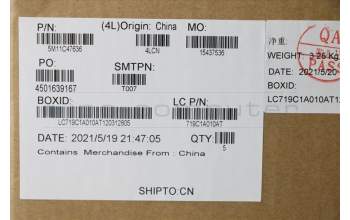 Lenovo 5M11C47636 MECH_ASM KB C ITA BKLT(PMX)PT FPR UKBK