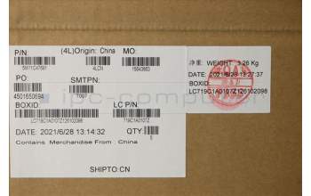 Lenovo 5M11C47691 MECH_ASM KB C INDENG BKLT(PMX)PT FPRUSBK