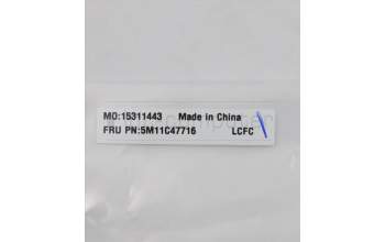 Lenovo 5M11C47716 BEZEL SHEET+QHD PPS TAPE