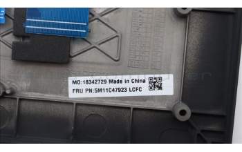 Lenovo 5M11C47923 MECH_ASM KBD W/C GER BKLT(TRA) UK BK