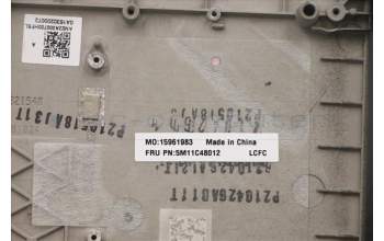 Lenovo 5M11C48012 MECH_ASM KBD W/C UKE BKLT(SUN) UK BK