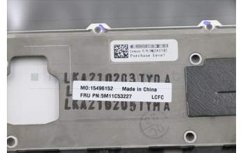 Lenovo 5M11C53227 MECH_ASM GRP KBD BZL,058 FRA,WL,DB,CHY
