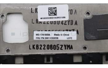 Lenovo 5M11C53228 MECH_ASM GRP KBD BZL,ARA,WL,DB,CHY