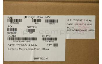 Lenovo 5M11C53235 MECH_ASM GRP KBD BZL,ENG,WL,DB,CHY