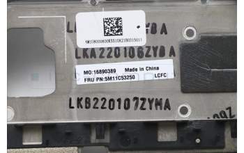Lenovo 5M11C53250 MECH_ASM GRP KBD BZL,NOR,WL,DB,CHY
