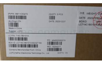 Lenovo 5M11C53270 MECH_ASM GRP KBD BZL,DEN,WW,DB,CHY