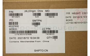 Lenovo 5M11C53273 MECH_ASM GRP KBD BZL,EURO ENG,WW,DB,CHY