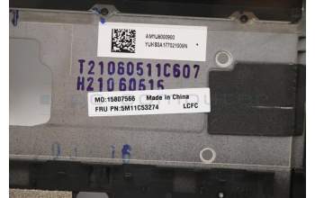 Lenovo 5M11C53274 MECH_ASM GRP KBD BZL,FRA,WW,DB,CHY