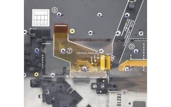 Lenovo 5M11C53307 MECH_ASM GRP KBD BZL,ENG,WL,DB,SUN