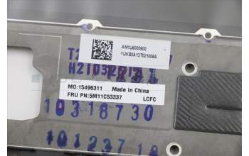 Lenovo 5M11C53337 MECH_ASM GRP KBD BZL,BEL,WW,DB,SUN