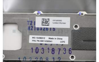 Lenovo 5M11C53341 MECH_ASM GRP KBD BZL,CZE/SLK,WW,DB,SUN