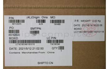 Lenovo 5M11C53370 MECH_ASM GRP KBD BZL,UKE,WW,DB,SUN