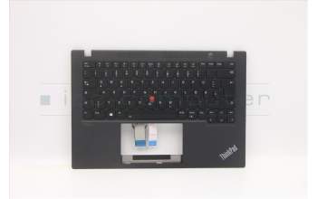 Lenovo 5M11C85428 MECH_ASM KBD W/C GER BKLT(SUN) UKWWBK