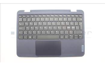 Lenovo 5M11C85608 C-Cover with keyboard, Norwegian, Black, ClickPad, NO WWAN, NO WLAN, UK