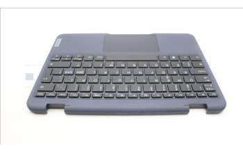 Lenovo 5M11C85608 C-Cover with keyboard, Norwegian, Black, ClickPad, NO WWAN, NO WLAN, UK