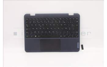 Lenovo 5M11C85638 C-Cover with keyboard, French, Black, No WWAN, US