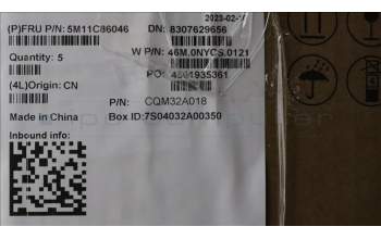 Lenovo 5M11C86046 MECH_ASM FRASMKB BEL CcCpWFCBKNWWNWL Ch