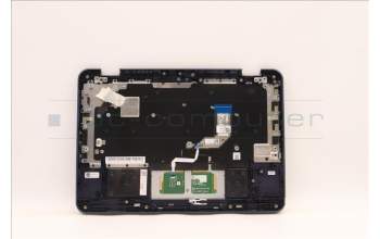 Lenovo 5M11C86072 C-Cover with keyboard, Swiss, Black, No WWAN, UK