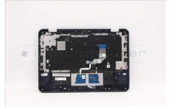 Lenovo 5M11C86118 C-Cover with keyboard, Greek, Black, No WWAN, US