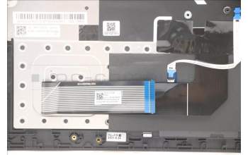 Lenovo 5M11C86279 C-Cover with keyboard, Nordic, Black, UK