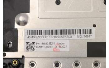 Lenovo 5M11C86283 MECH_ASM KBEURO_ENGw/PTC BK(W/DFKB)