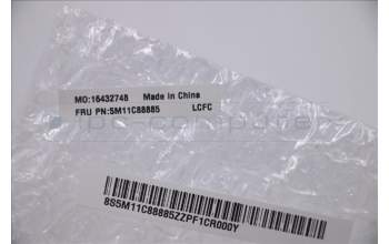 Lenovo 5M11C88885 MECH_ASM KBD RUS BKLT (CHI) BLK