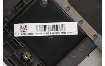 Lenovo 5M11C94710 C-Cover with keyboard, Nordic, Non-Backlight, Touchpad, UK