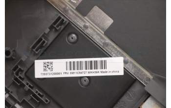 Lenovo 5M11C94727 C-Cover with keyboard, Spanish, Non-Backlight, Touchpad, UK
