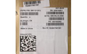 Lenovo 5M11D12022 MECH_ASM NoWW C-Cvr+GER KB ASM,SRX