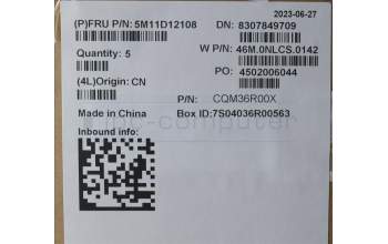 Lenovo 5M11D12108 MECH_ASM NoWW C-Cvr+UKE KB ASM,LTN