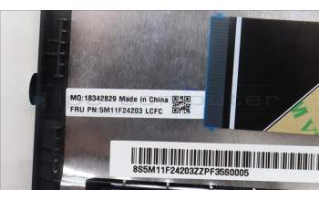 Lenovo 5M11F24203 MECH_ASM FRU KB w/Cc JPN(Tra)JP BK