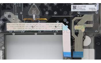 Lenovo 5M11F24745 MECH_ASM KBD/C IND ENG BKLT CHI WW USBK