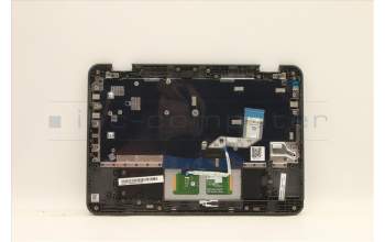 Lenovo 5M11F24840 C-Cover with keyboard, Nordic, Black, UK